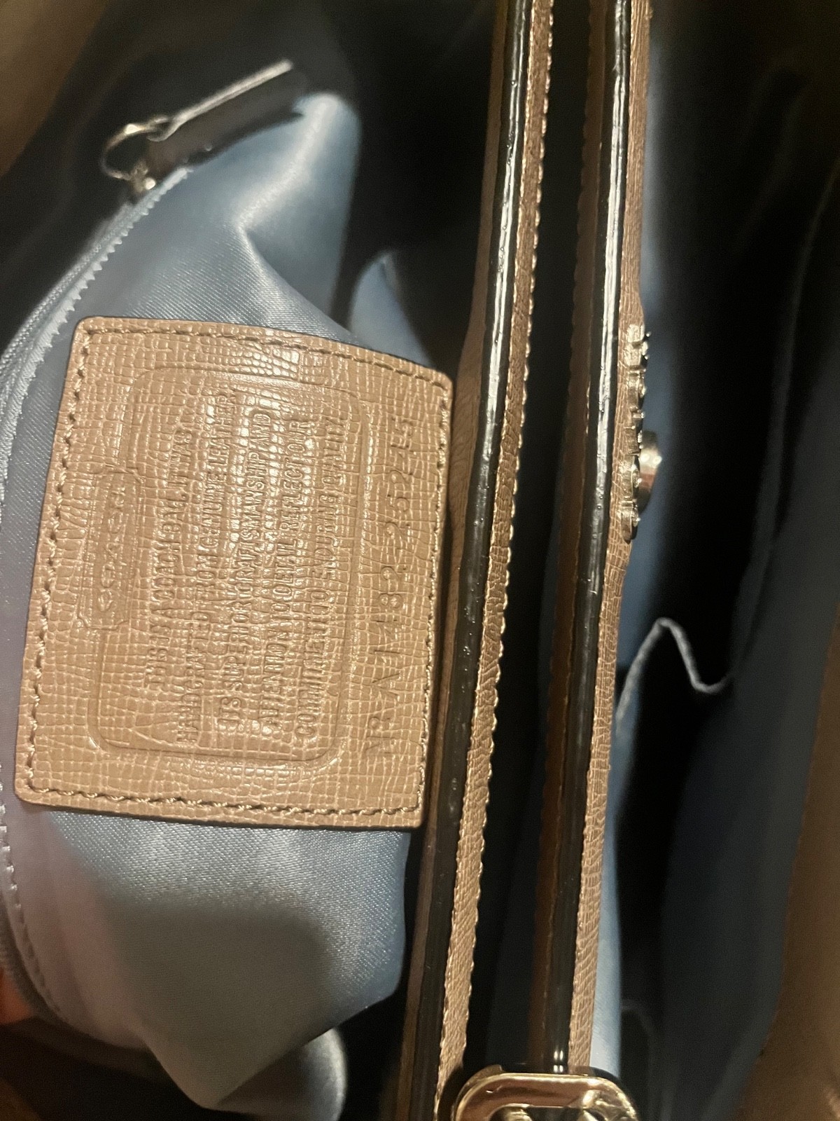 Coach Madison Caroline Leather Large Satchel Shoulder Bag