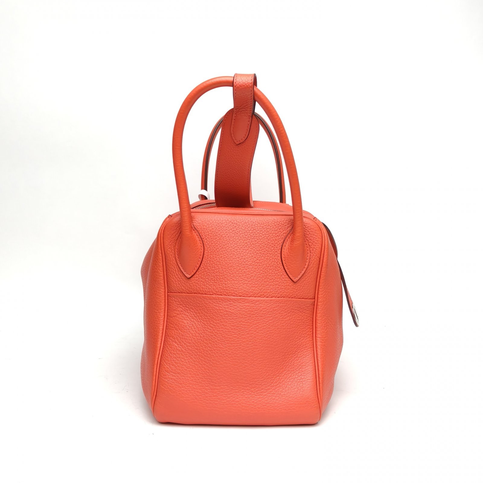 HERMES Lindy 34cm Rose Jaipur(T5) Clemence Leather 2014 Shoulder Bag