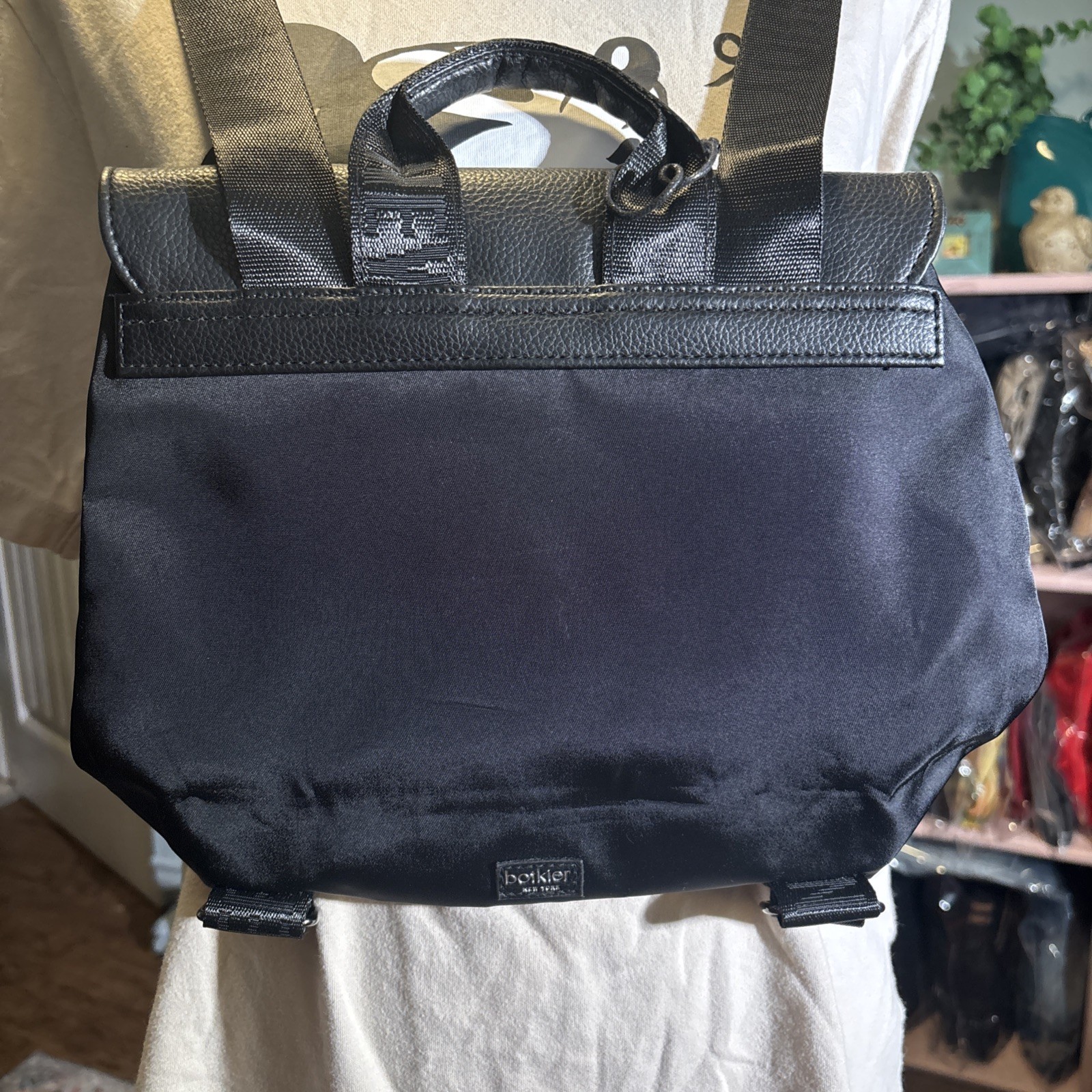 Botkier Trigger Mini Nylon Backpack – Black