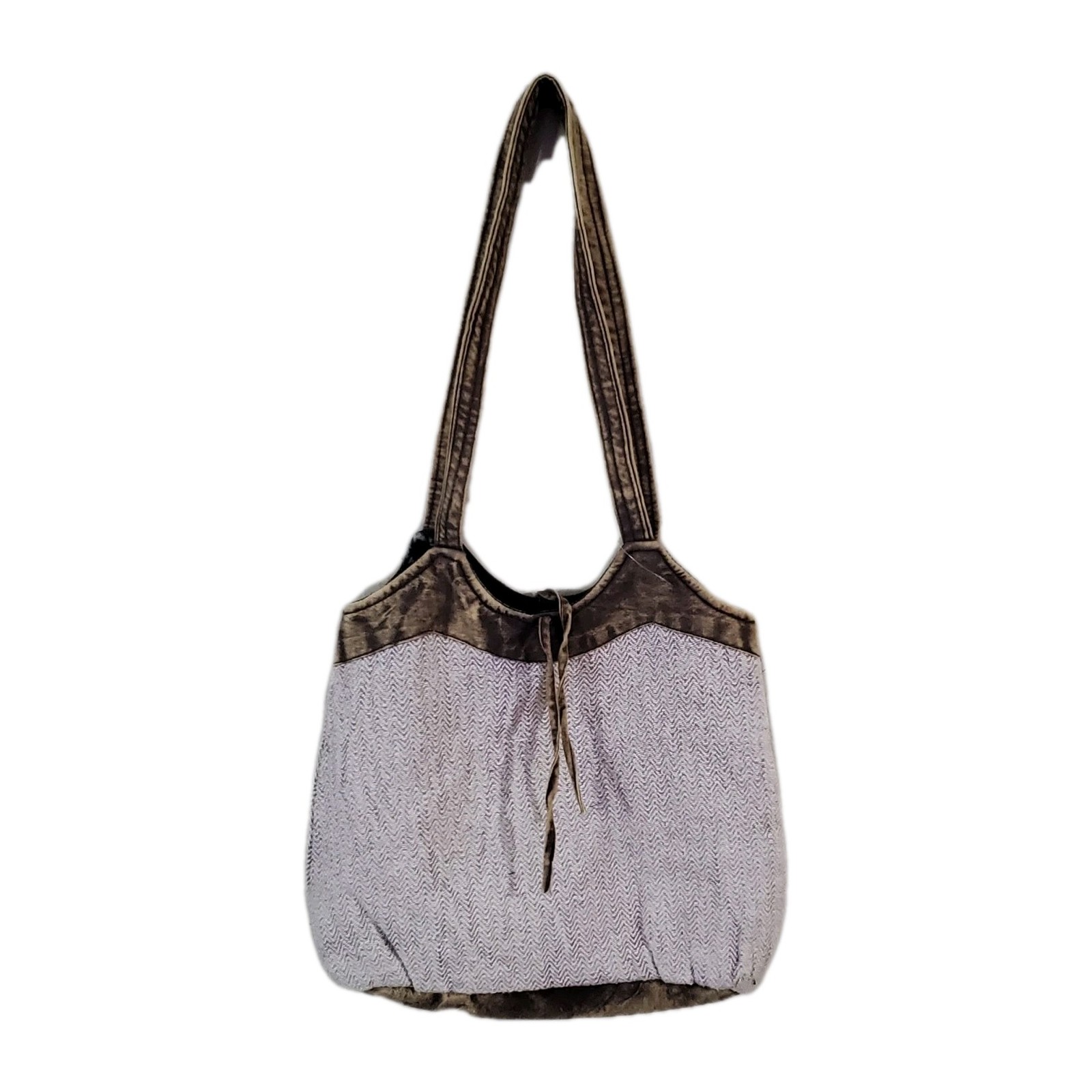 Earthy Natural Hemp Tote Bag