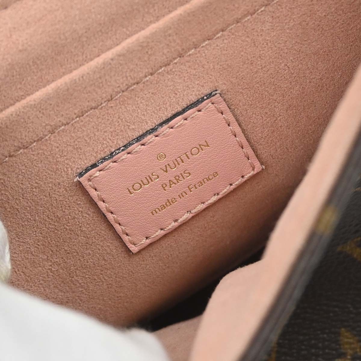 Best07/ LOUIS VUITTON MONOGRAM LOCKY BB 2WAY HANDBAG M44080 RQ04665