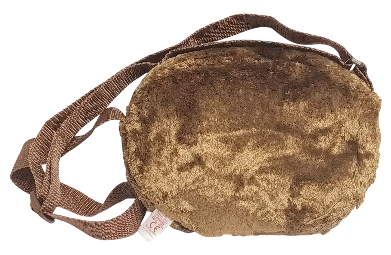 Ty Fashion “Coconut” the Monkey Plush Purse Shoulder Bag Adjustable Strap Zipper