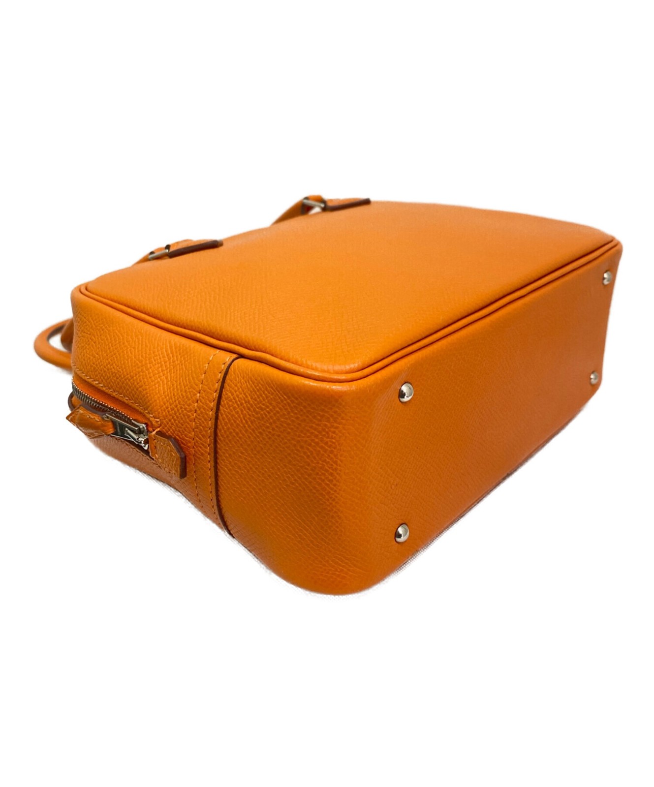 Hermes Mini Plume 20 Orange Shoulder Bag #TFB9594