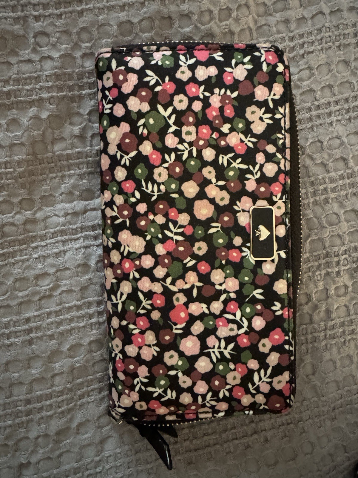 Kate Spade Jana Wildflower Toss Tote Bag and Matching Zip-Around Wallet