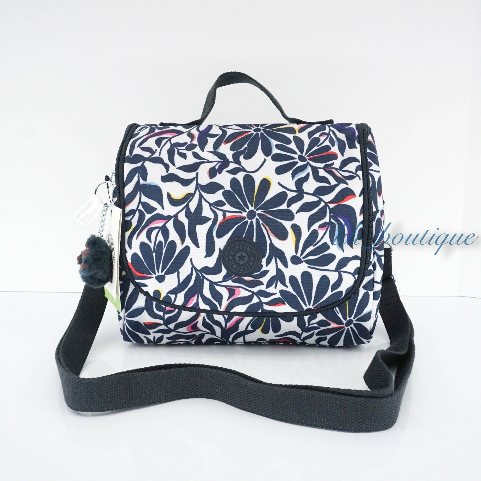 NWT Kipling AC7256 Kichirou Insulated Lunch Bag Polyester Floral Flourish Multi