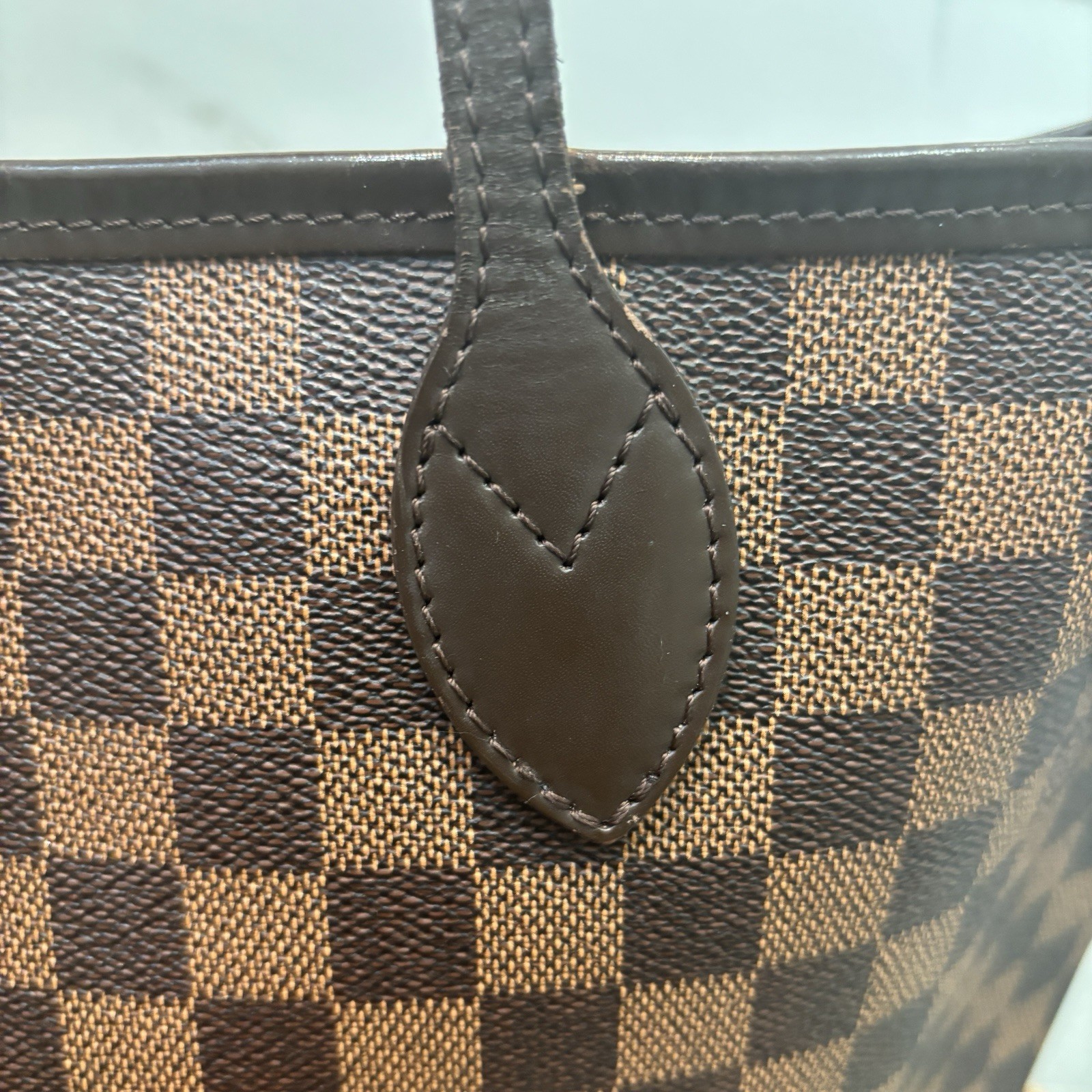LOUIS VUITTON Neverfull MM Damier Shoulder tote bag N51105 LV P5060GR805