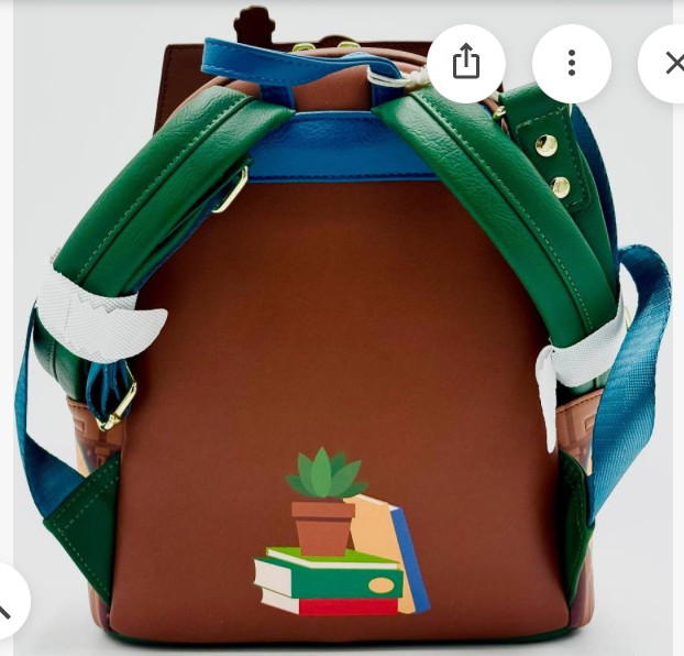 EXCLUSIVE Loungefly Bookstore Books GITD Reading TBR Store Mini Backpack NWT