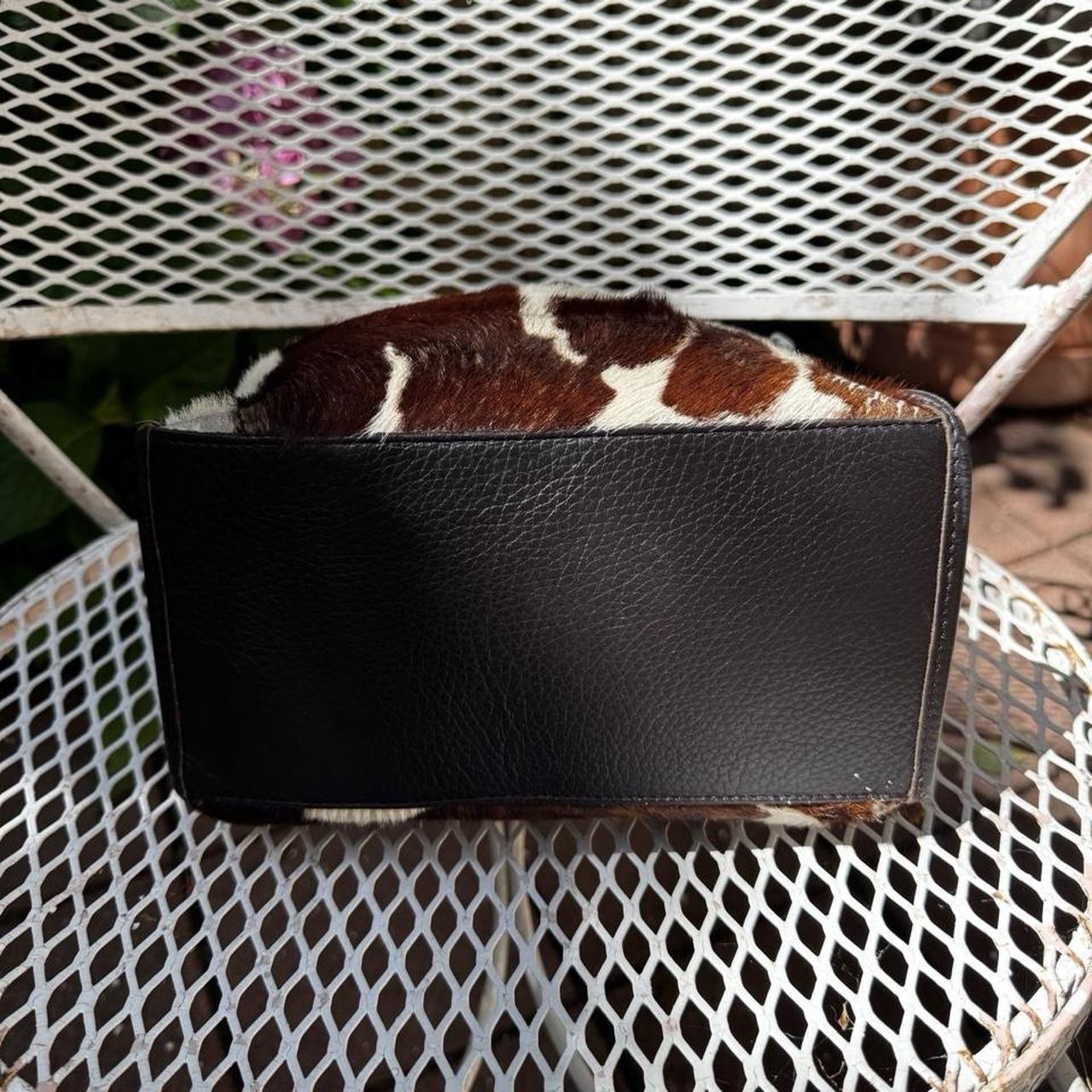 Furla Mini Cow Hide & Leather Tote
