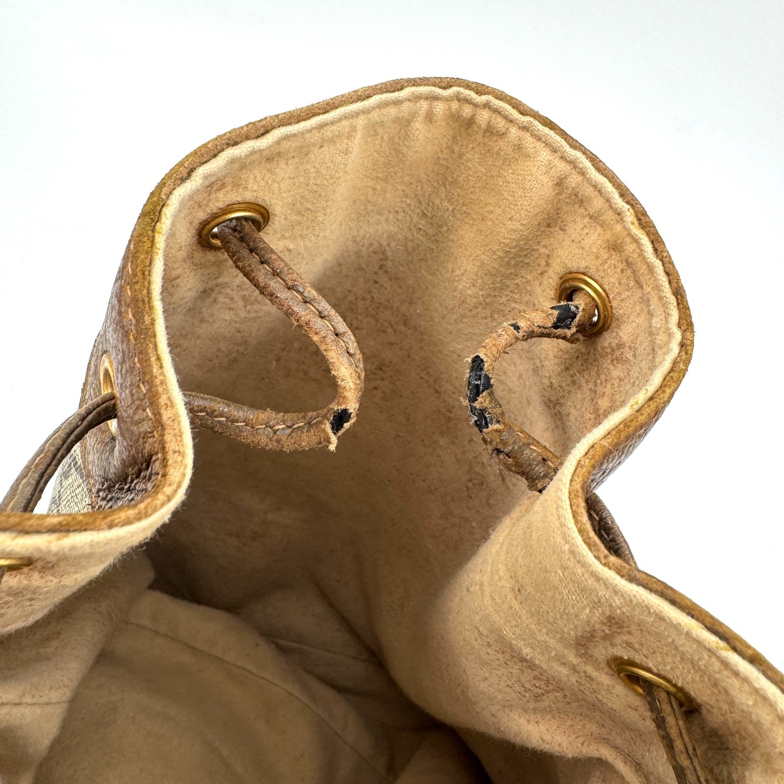 Vintage GUCCI Sherry Shoulder Bag Drawstring