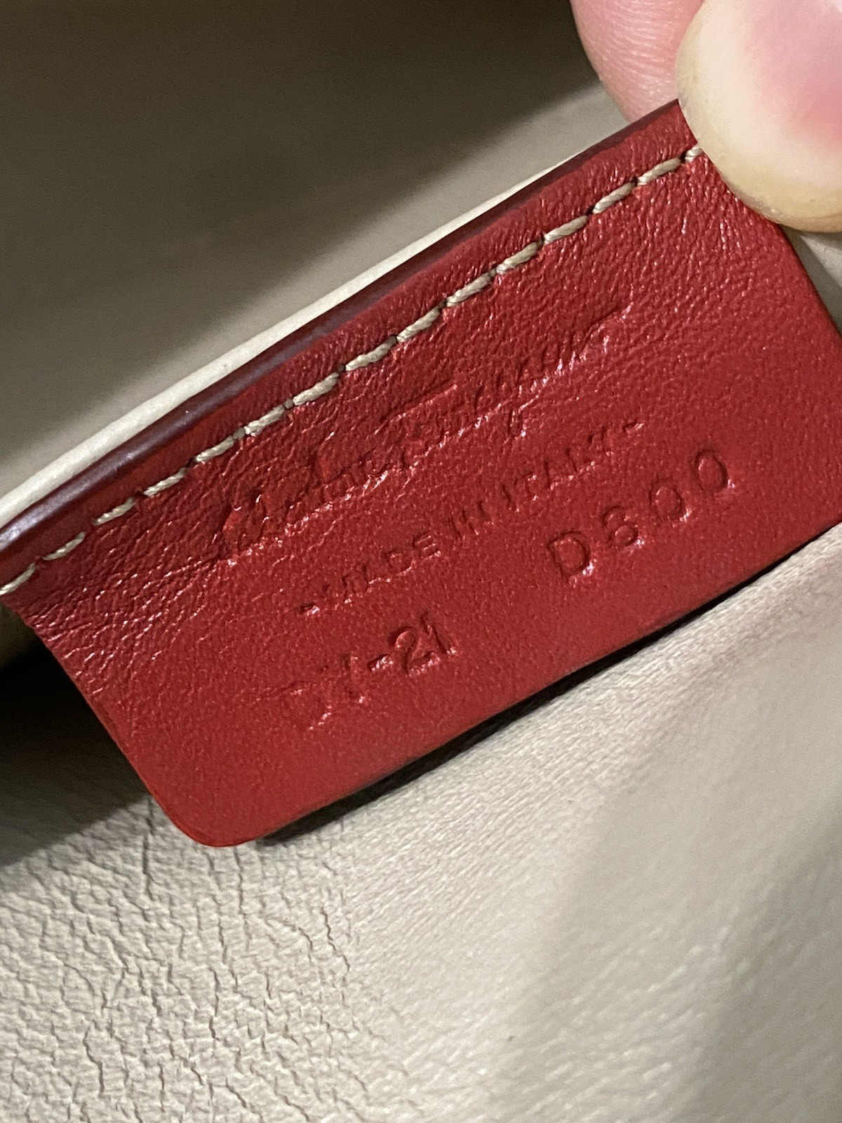 Rare Salvatore Ferragamo LARGE Python Clutch Evening Bag Leather Red Lock Key