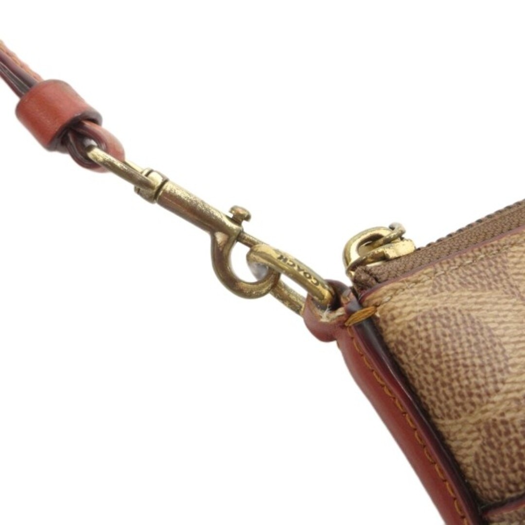 Coach 41321 Kit Messenger Signature Shoulder Bag Crossbody PVC Leather Logo Used