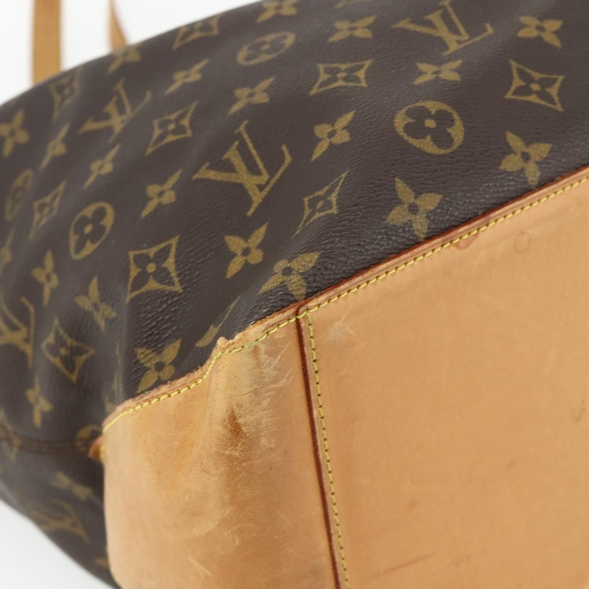 LOUIS VUITTON Monogram Cabas Alto Tote Bag M51152 LV Auth 176984