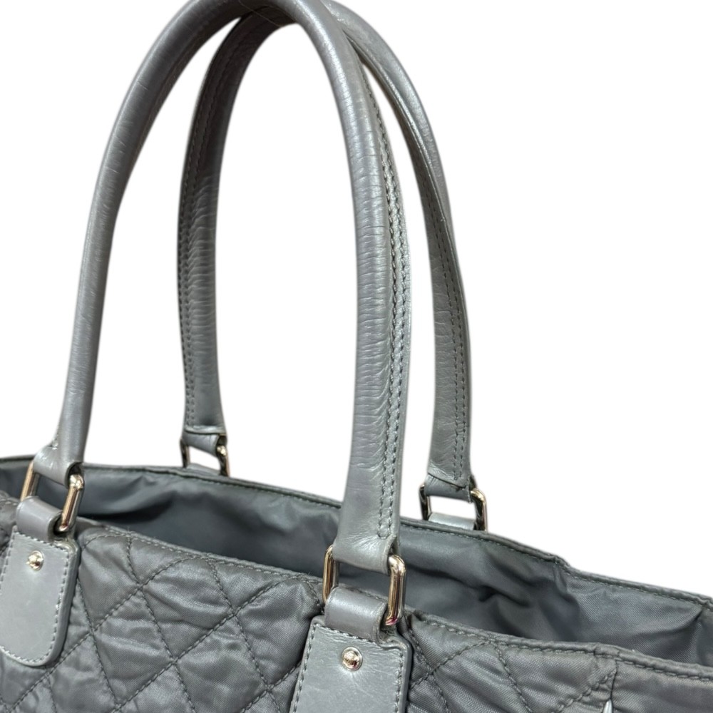 CHANEL Tote Bag A33100 Nylon leather Paris New York Line COCO Mark used