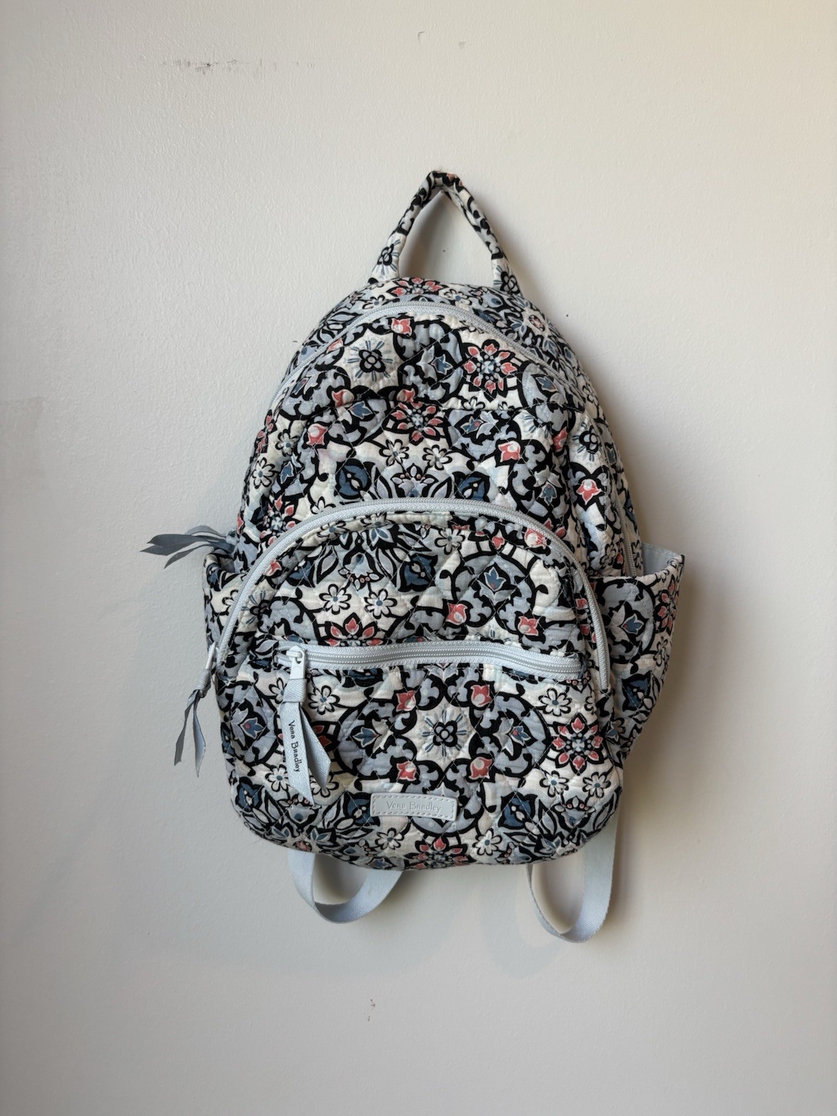 Vera Bradley Essential Compact Backpack Lisbon Medallion Pattern