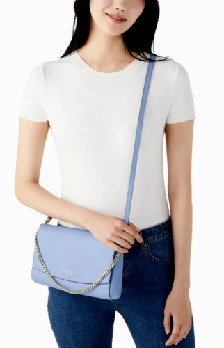 Kate Spade New York Laurel Way Greer Crossbody Shoulder Bag WKRU6687 Flower Blue