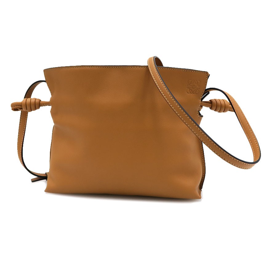 Loewe Mini Calfskin Leather Brown Shoulder Bag #SAB15280