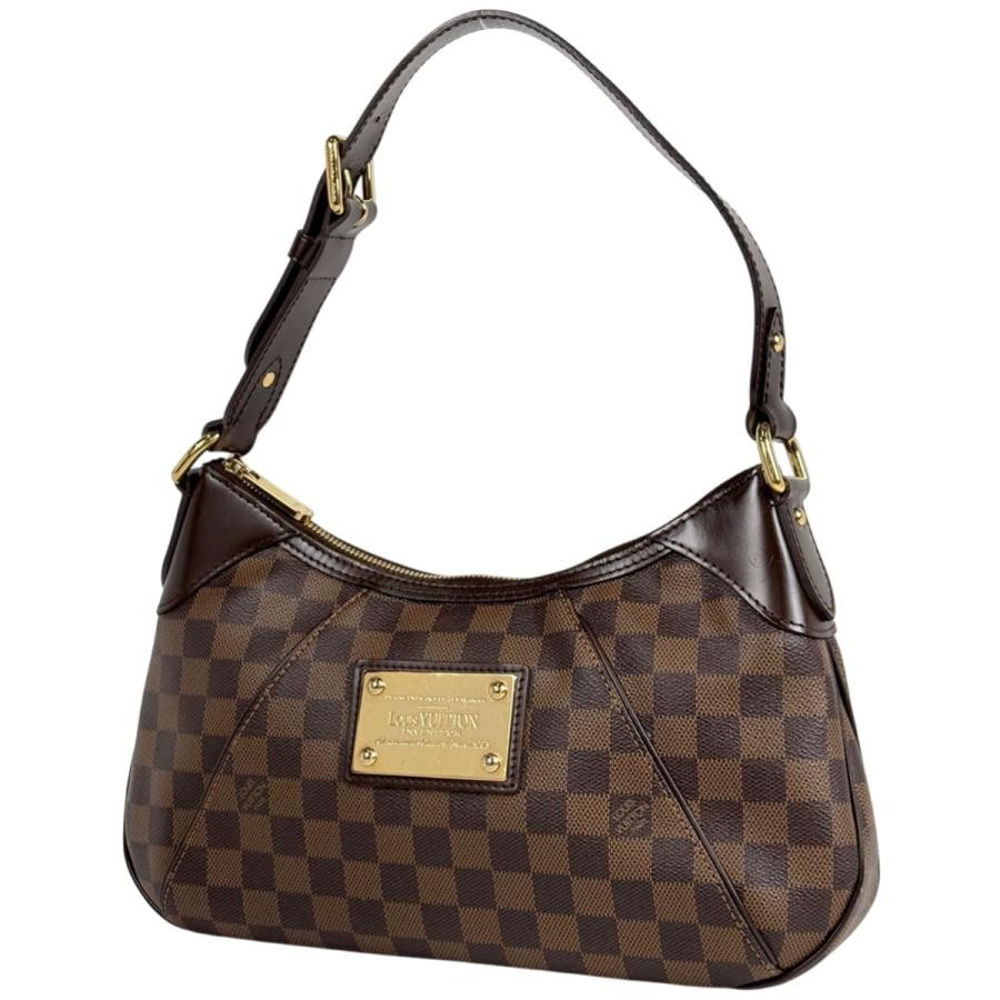 Louis Vuitton Temple PM Shoulder Damier Brown Handbag N48180 #BS2400