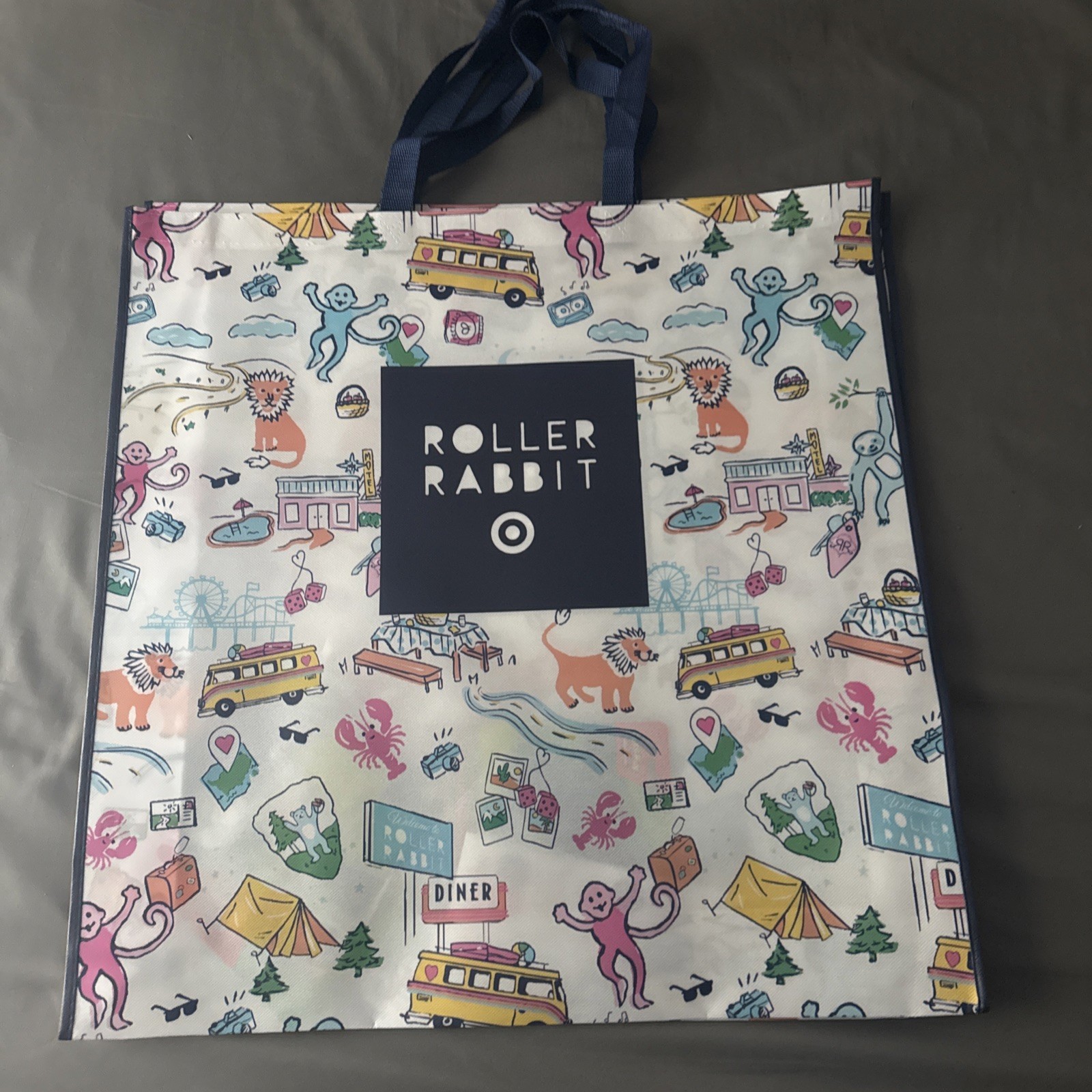 Roller Rabbit Target Exclusive Shopping Bag Tote Ready To Ship