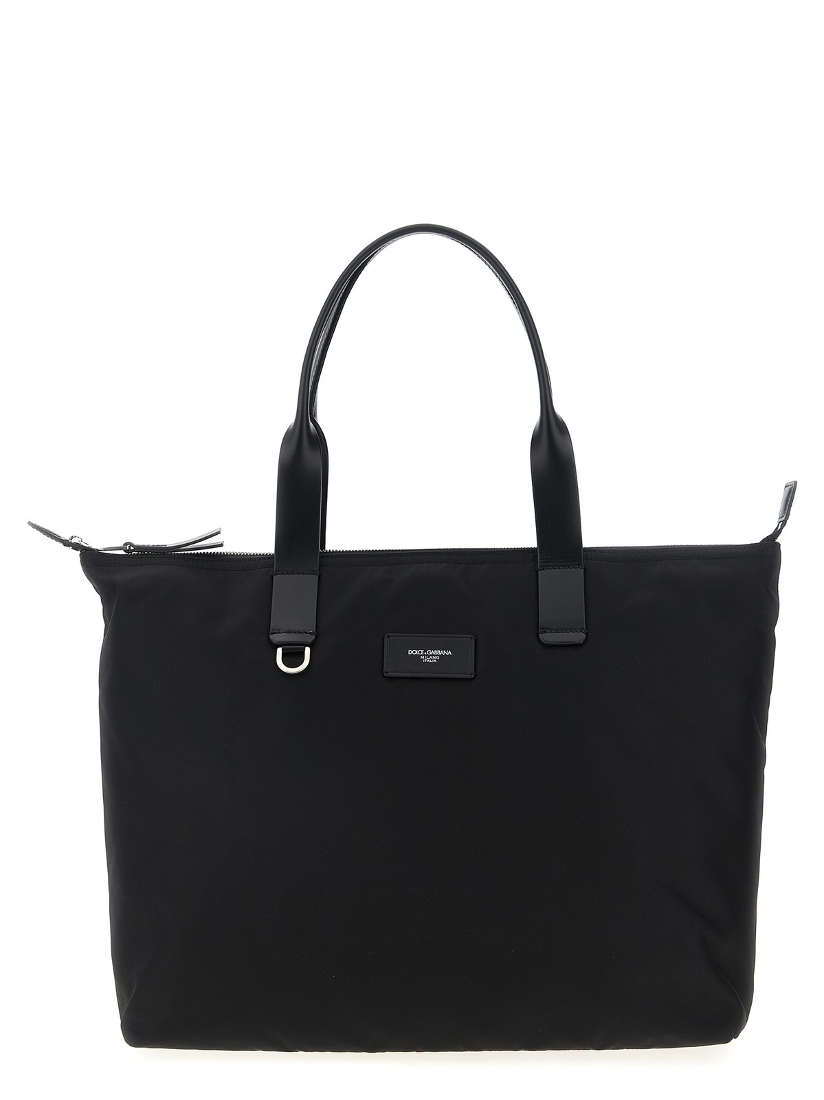 Dolce & Gabbana Black Polyamide Tote Bag 100% Authentic