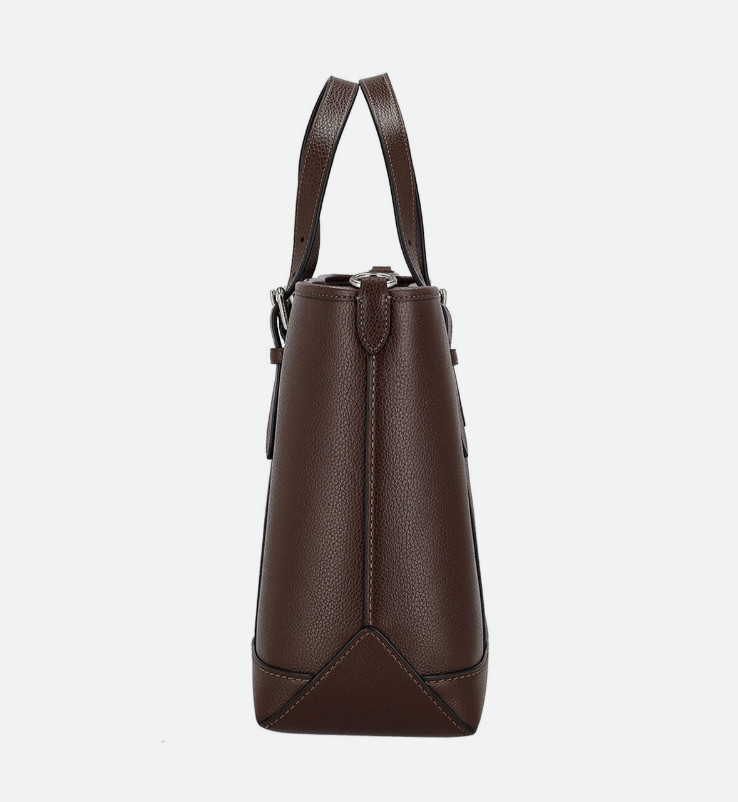 Coach Warner Tote Bag Maple Brown Leather (SVMPL), Style CW213, Unisex