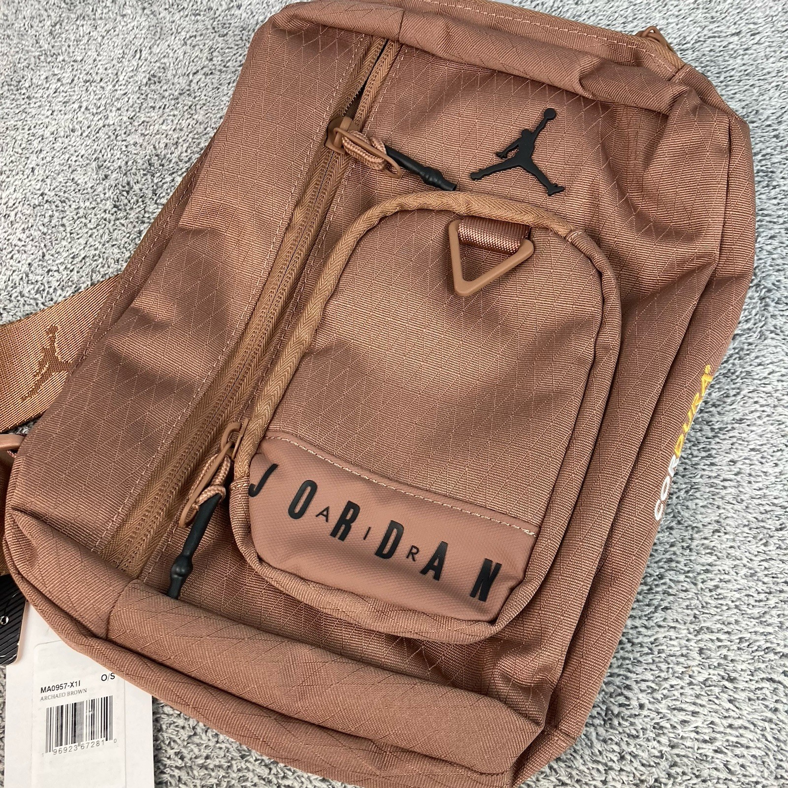 Jordan Collectors Crossbody Bag 3L Archaeo Brown Cordura Advanced Fabrics