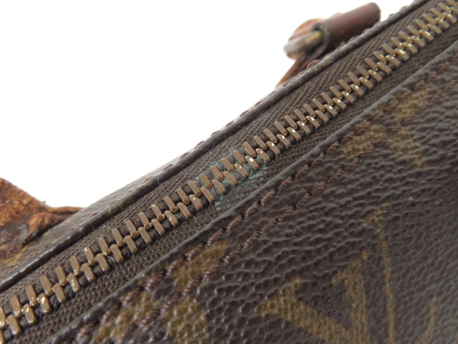 Authentic Louis Vuitton Monogram Mini Speedy Hand Bag F#53916
