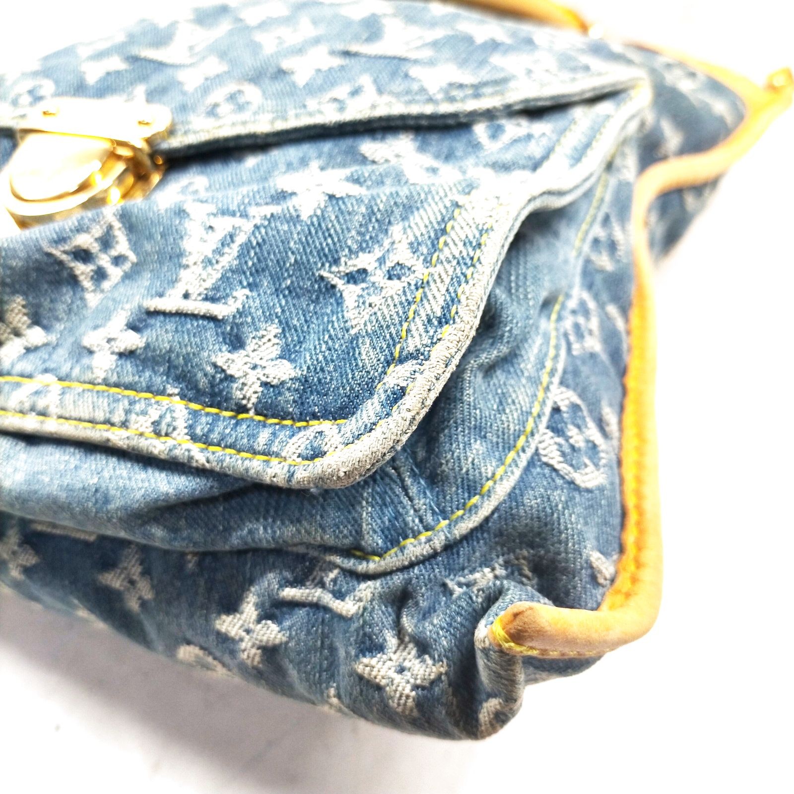 Louis Vuitton LV Tote Bag M95018 Flat Shopper Monogram Denim 2284152