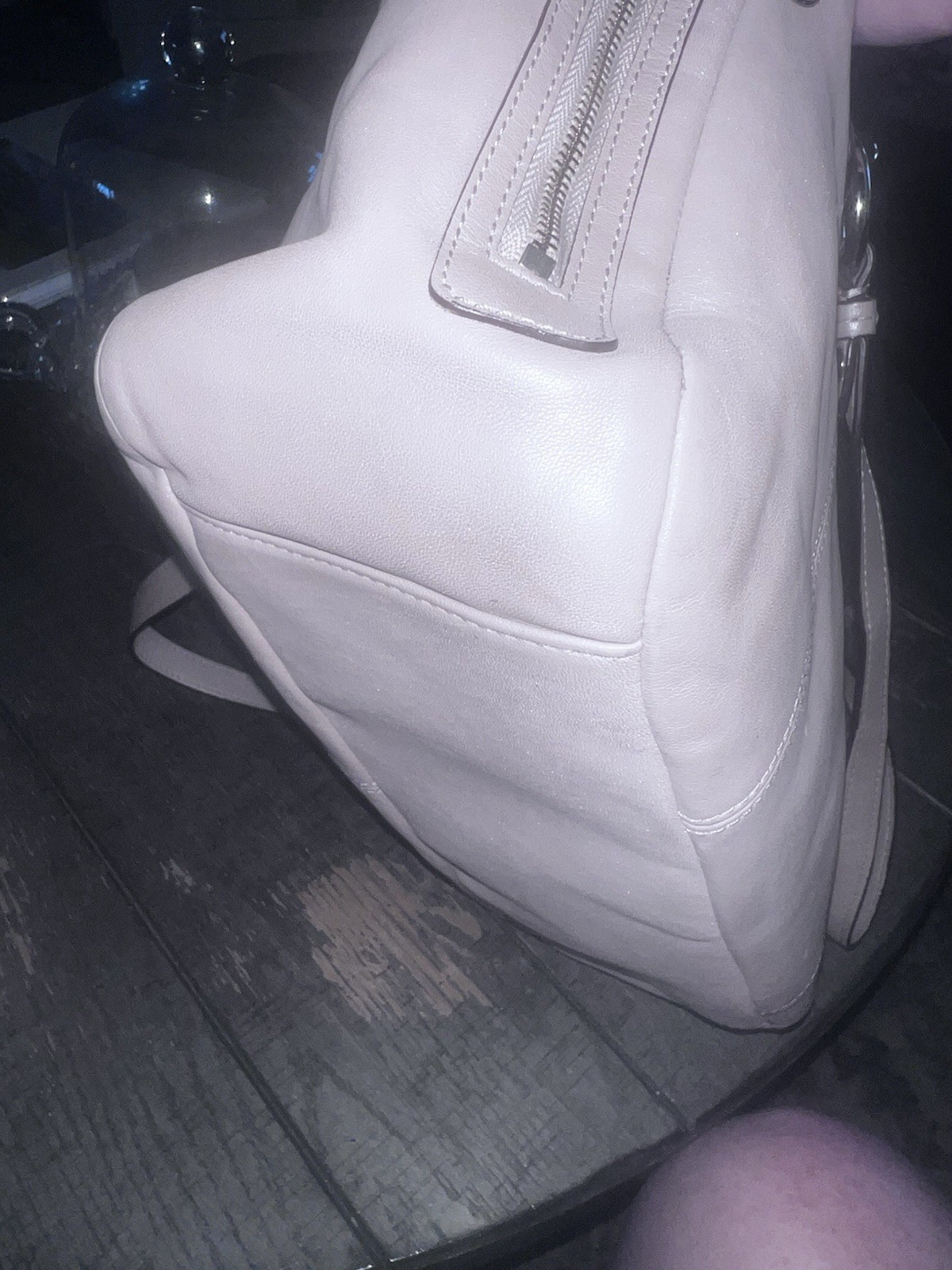 Coach Leather Pearl Hampton With Hang Tag! Great Condition!