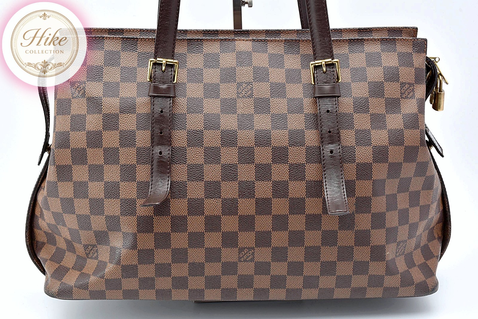 Louis Vuitton Damier Ebene Chelsea Damier Shoulder Bag N51119 Auth *AB* B0104