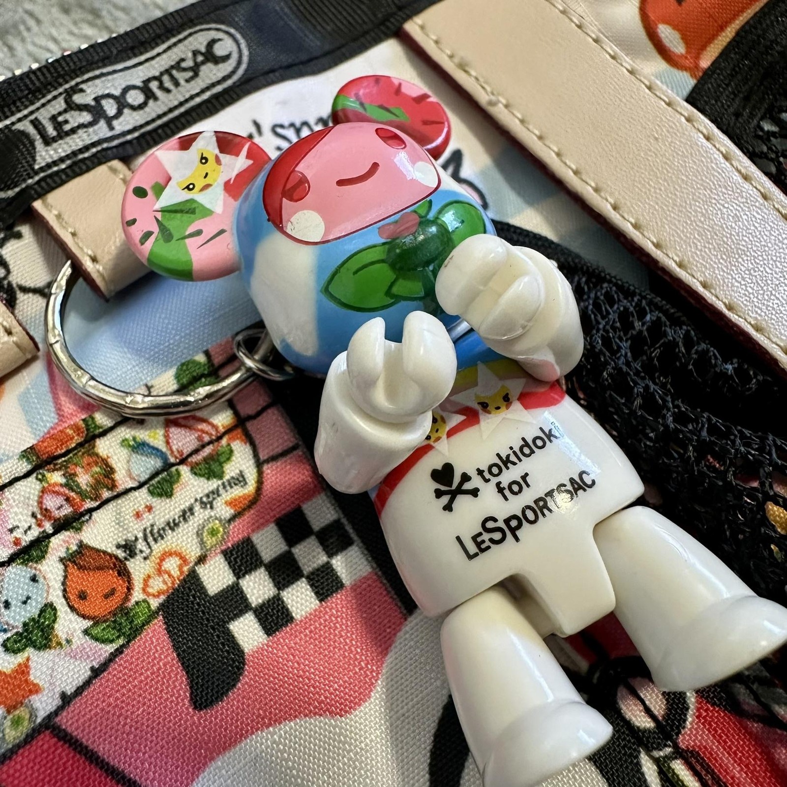 LeSportSac x TOKIDOKI QEE Belt Bag Women’s Sling Anime Fanny Pack Sling Kawaii