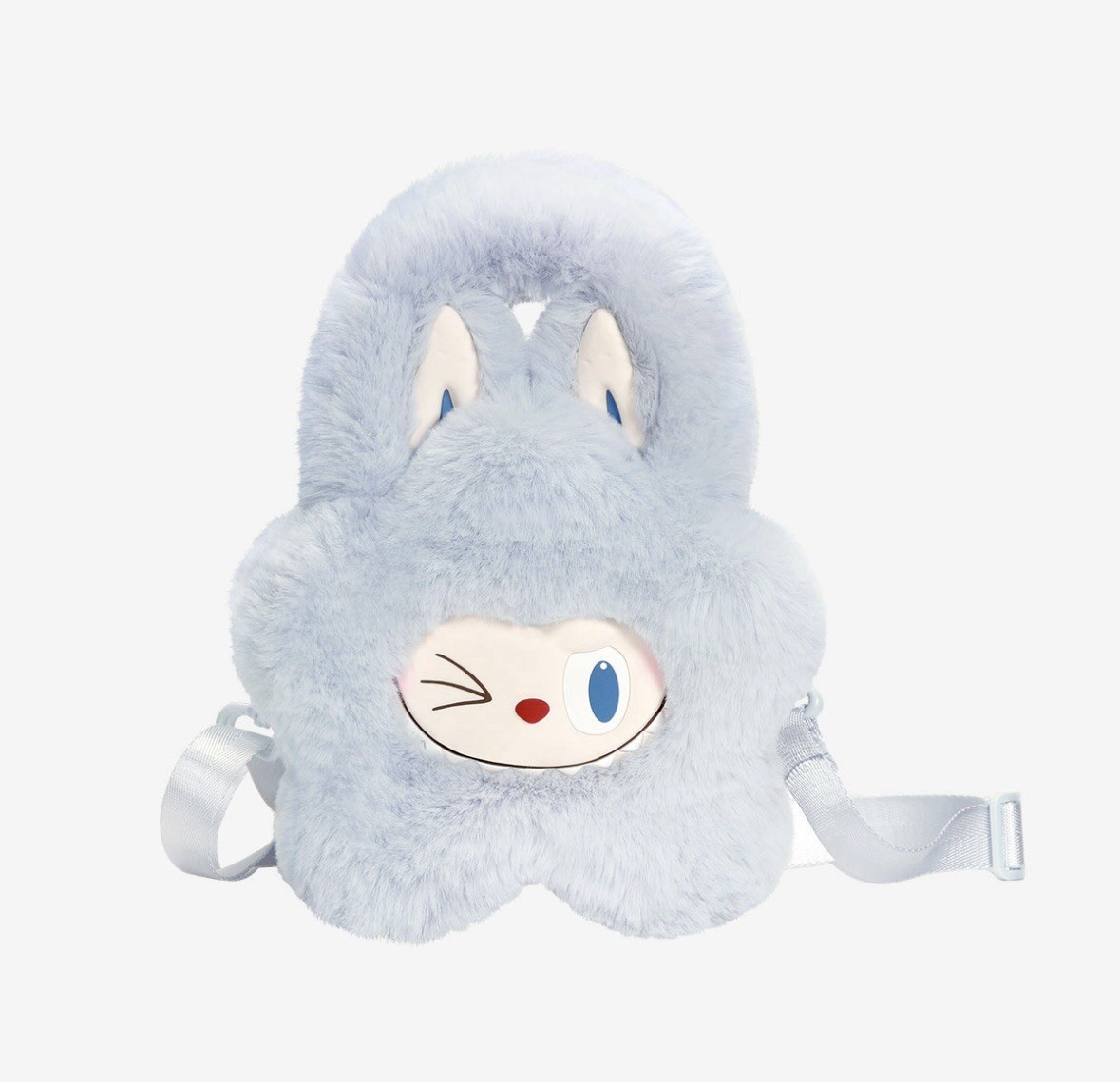 POP MART THE MONSTERS Classic Series Plush Flower Bag Labubu Blue-AUTHENTIC USA