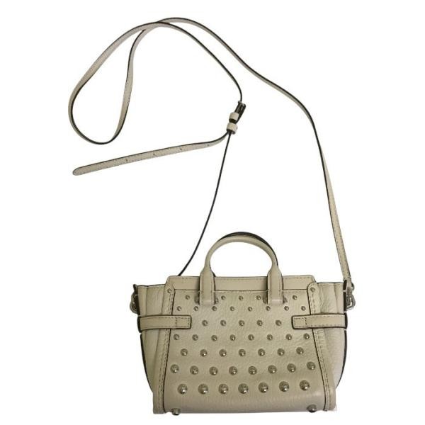 Coach Swagger Shoulder Bag Ladies Studded Leather 2-way Mini Pouch Used