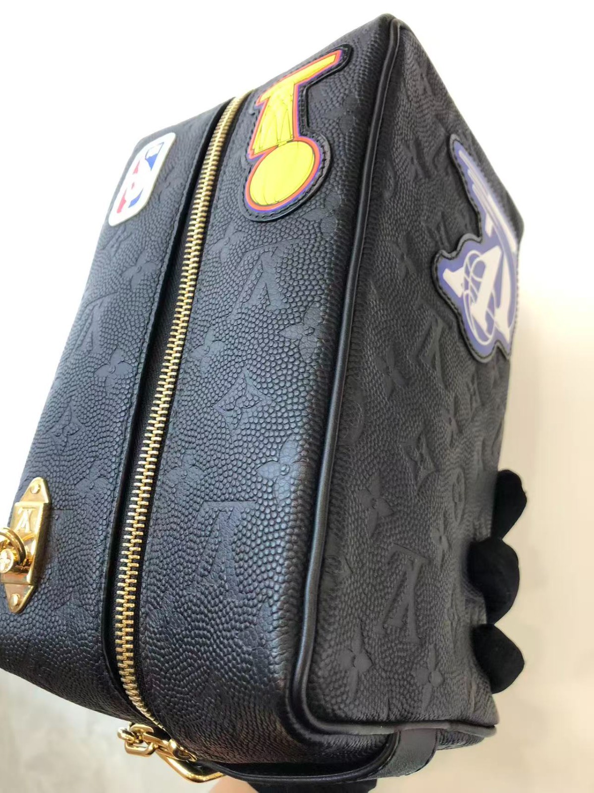 louis vuitton x NBA Monogram Box Crossbody Bag With Chain Strap Pre-owned