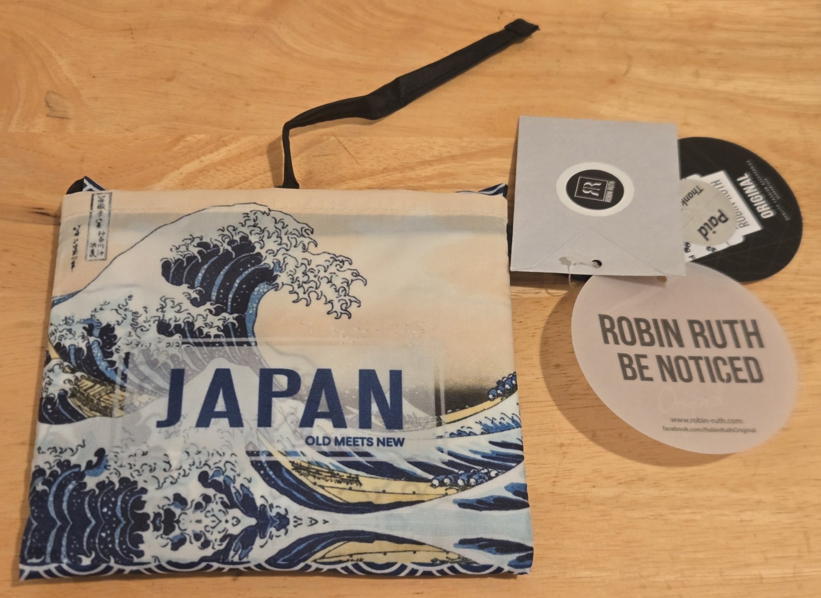 NWT Robin Ruth Tote Bag Japan 45 x 37 cm