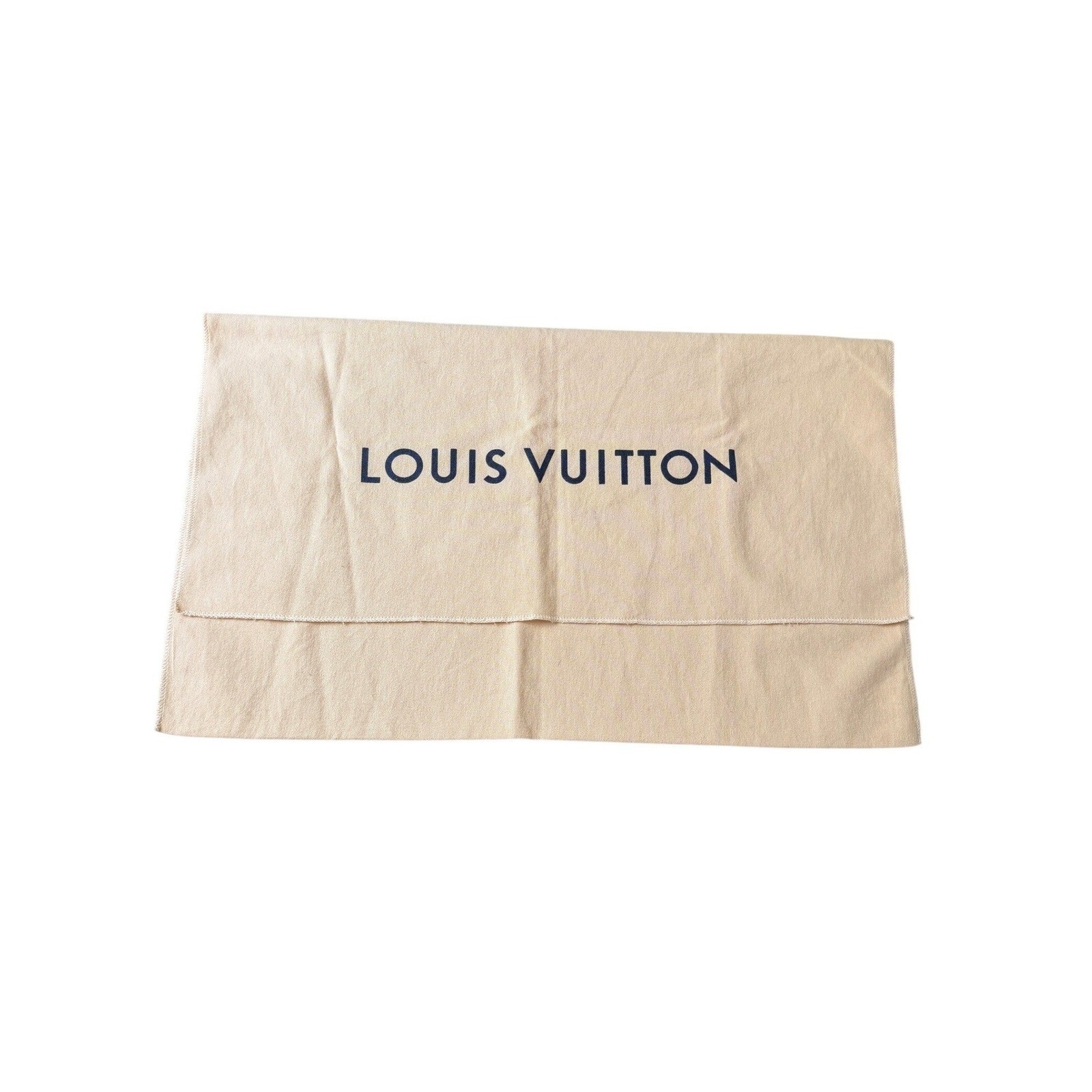 without tags 100 Authentic Louis Vuitton Large Dust Bag Beige Cotton Sto G1N