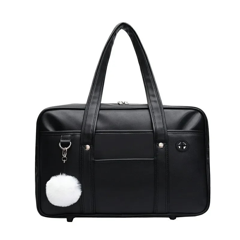 Japanese PU School Bag Anime Uniform Tote for Junior High Students Women