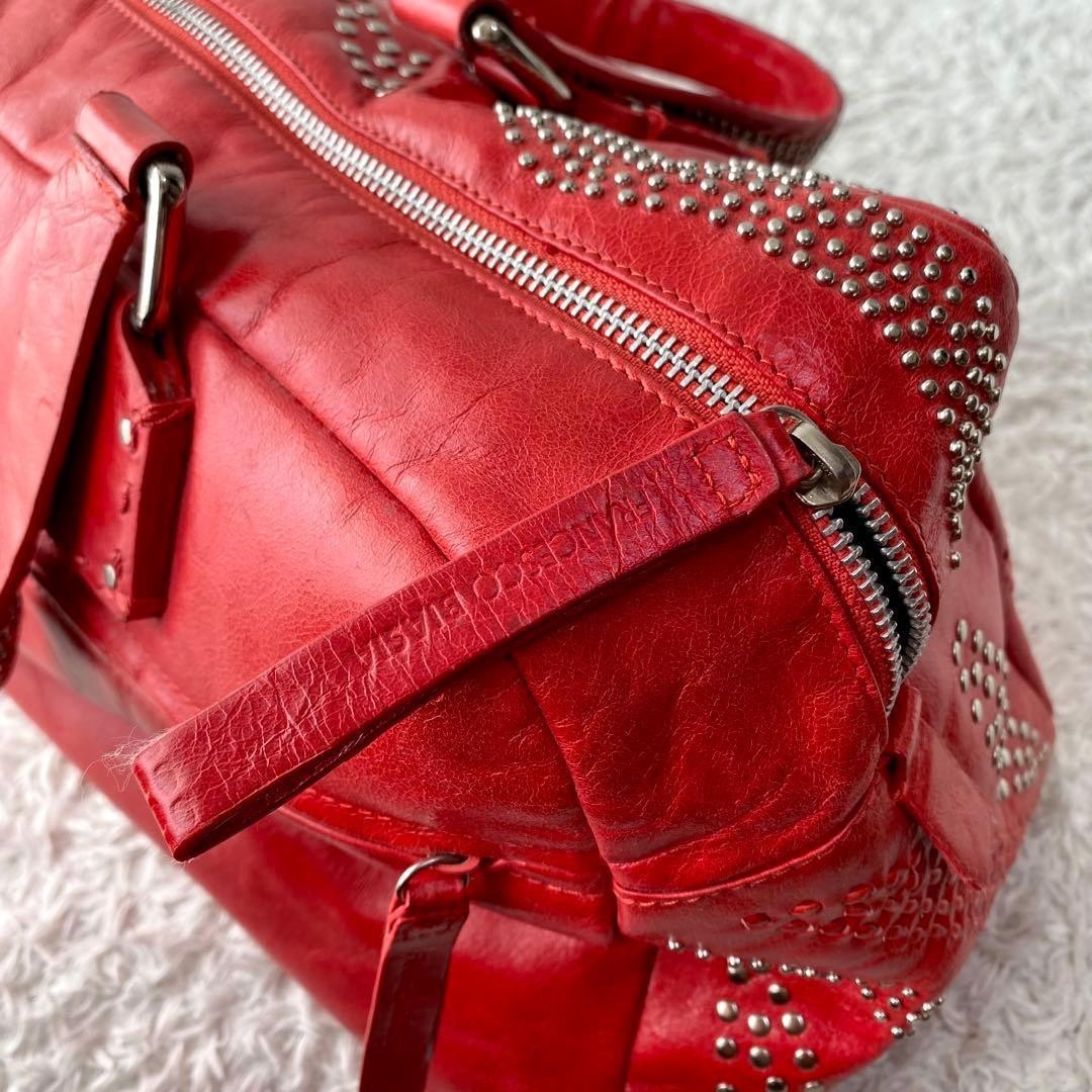 Excellent condition FRANCESCO BIASIA handbag Y2K 00S studs