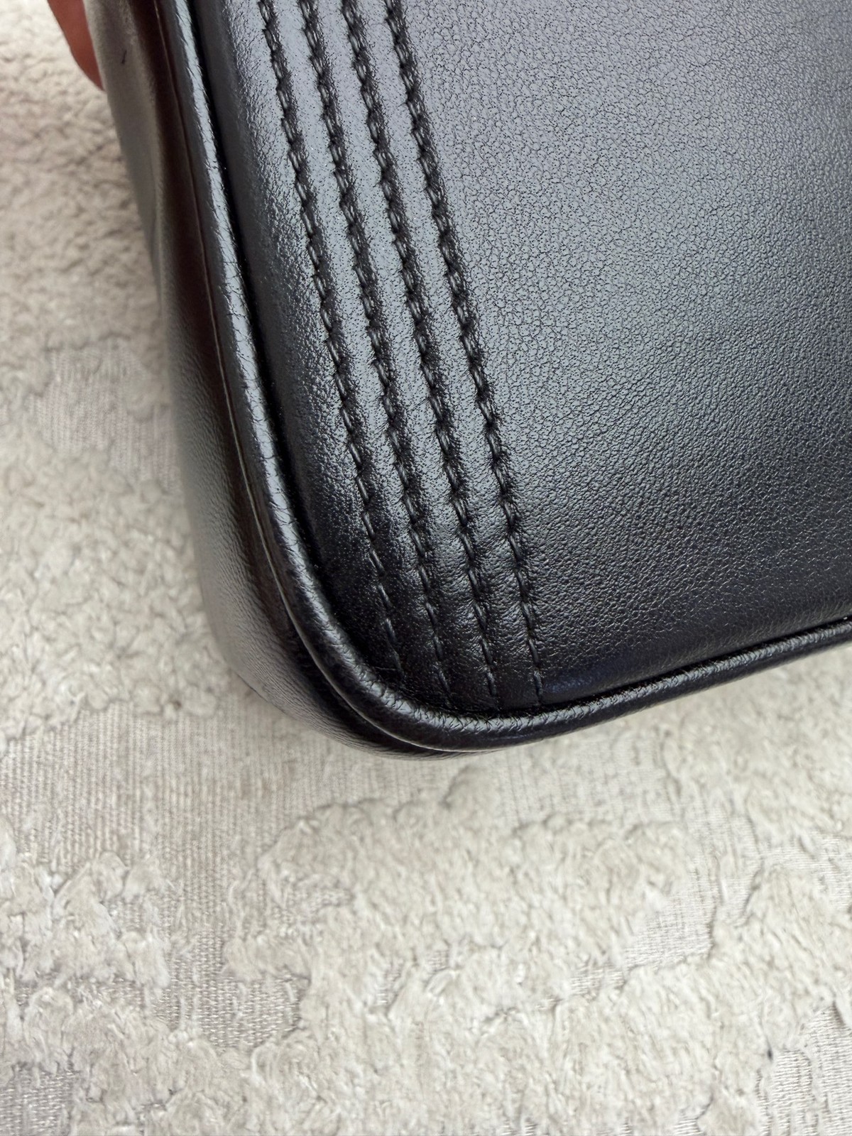 Chanel Vintage Camera Bag Normal Black Lambskin Leather Crossbody Duty Paid
