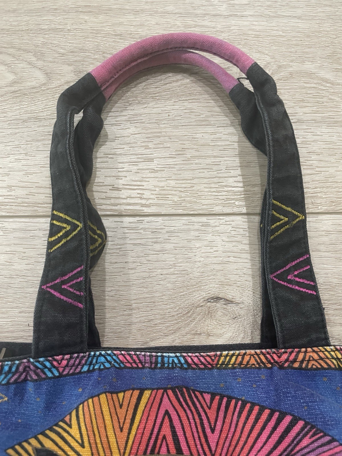 Horse Art Laurel Burch Bag Purse Embracing Horses Canvas Equine Black Beauty