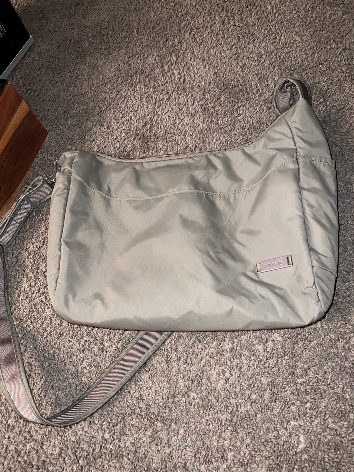 Pacsafe Citysafe 200 200 GII, Tan, Travel Anti-Theft Crossbody Shoulder Bag RFID