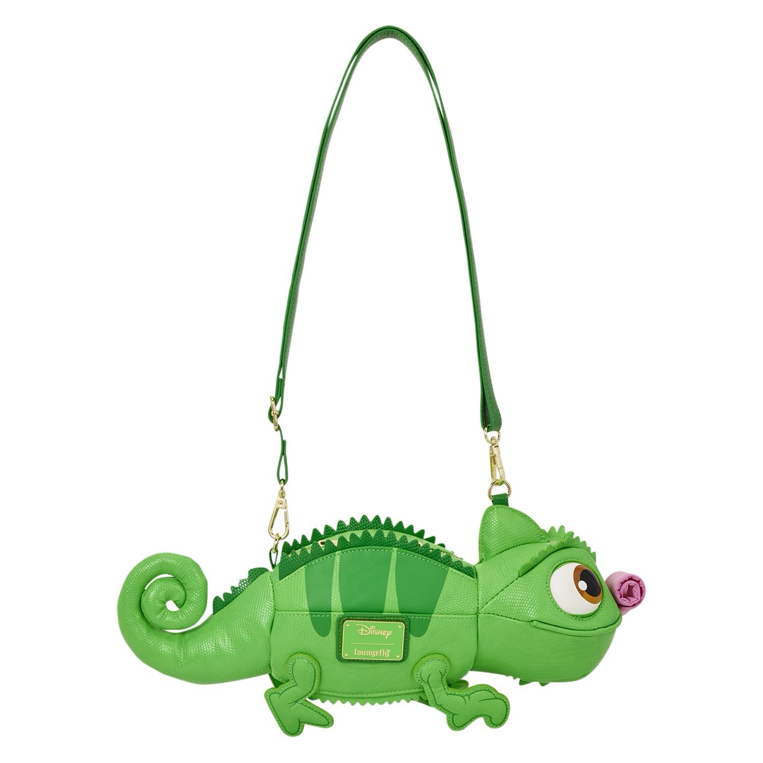 Loungefly Disney Tangled Pascal Figural Crossbody Bag NWT