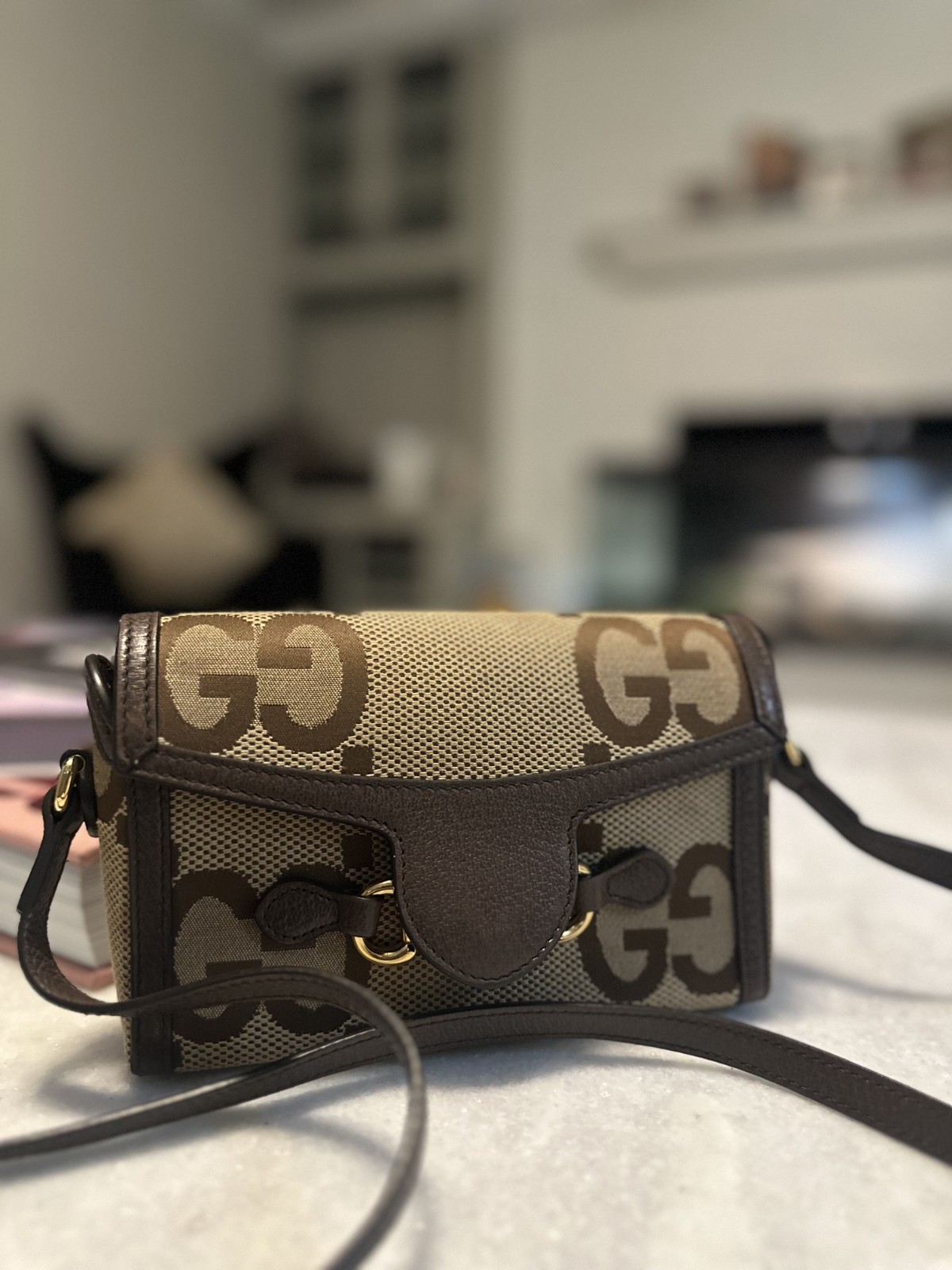 gucci horsebit 1955 jumbo gg