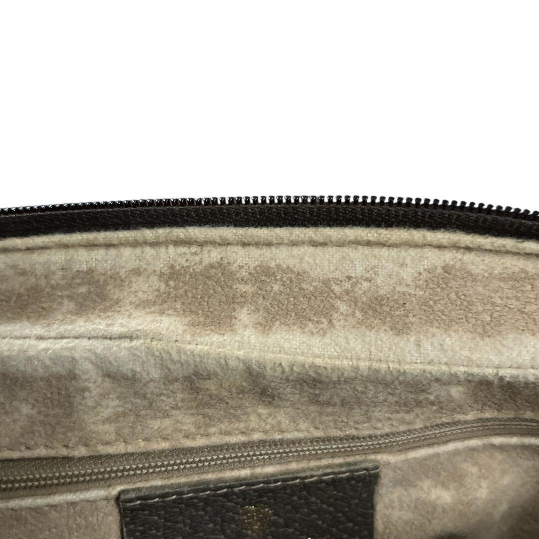 Gucci Mini Boston GG Supreme Web Stripe Handbag Beige Brown Auth