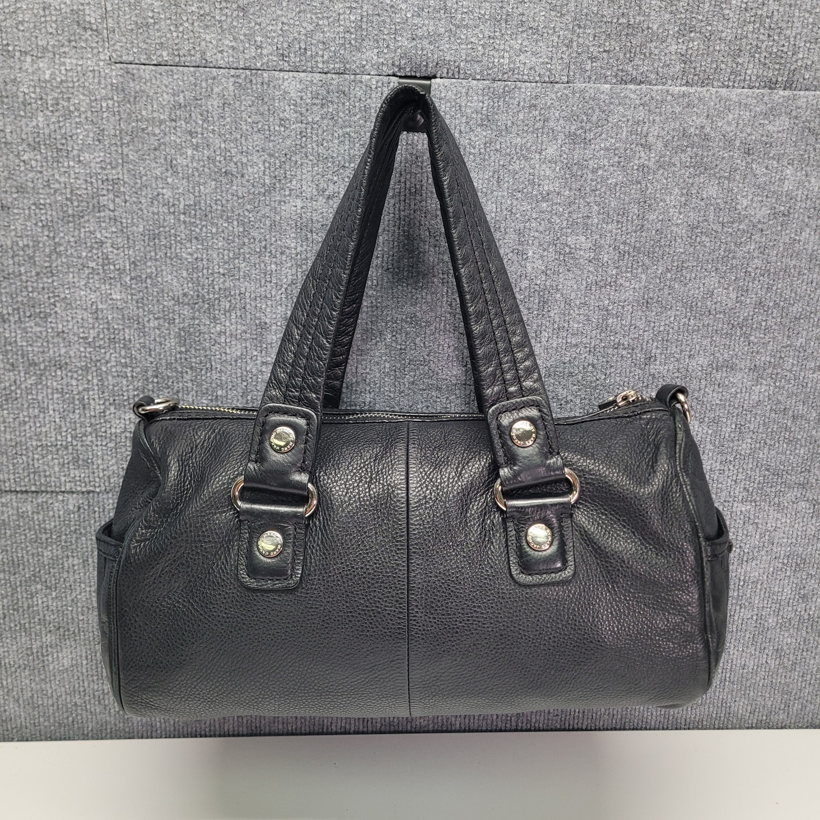Vintage MARC By MARC JACOBS Totally TurnLock Satchel bag Y2K Black Leather