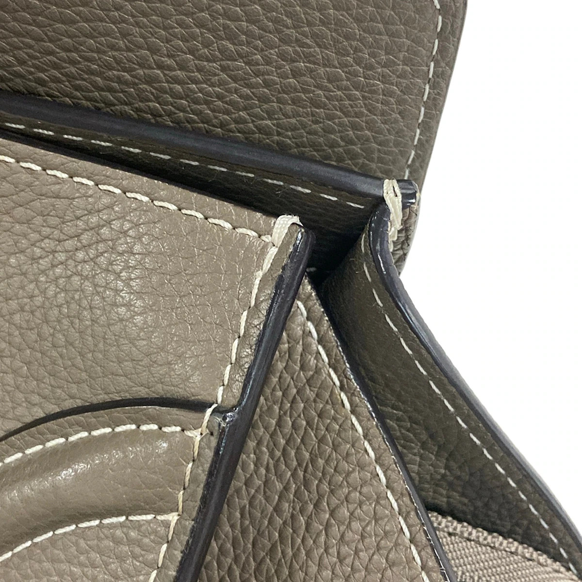 Celine Luggage Mini Shopper Handbag 165213LUG 09S0 Dark Gray Leather