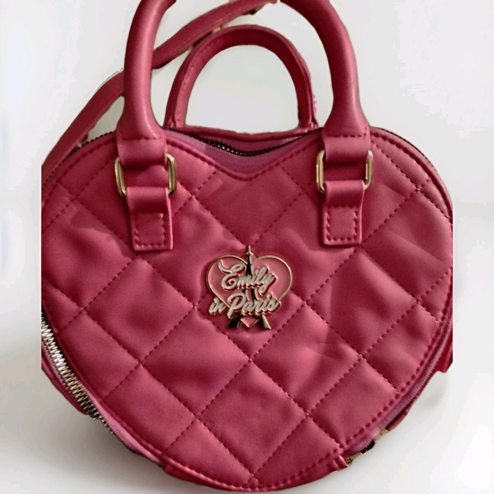 Emily In Paris Heart Shaped Crossbody BAG HOT TOPIC .. NWOT