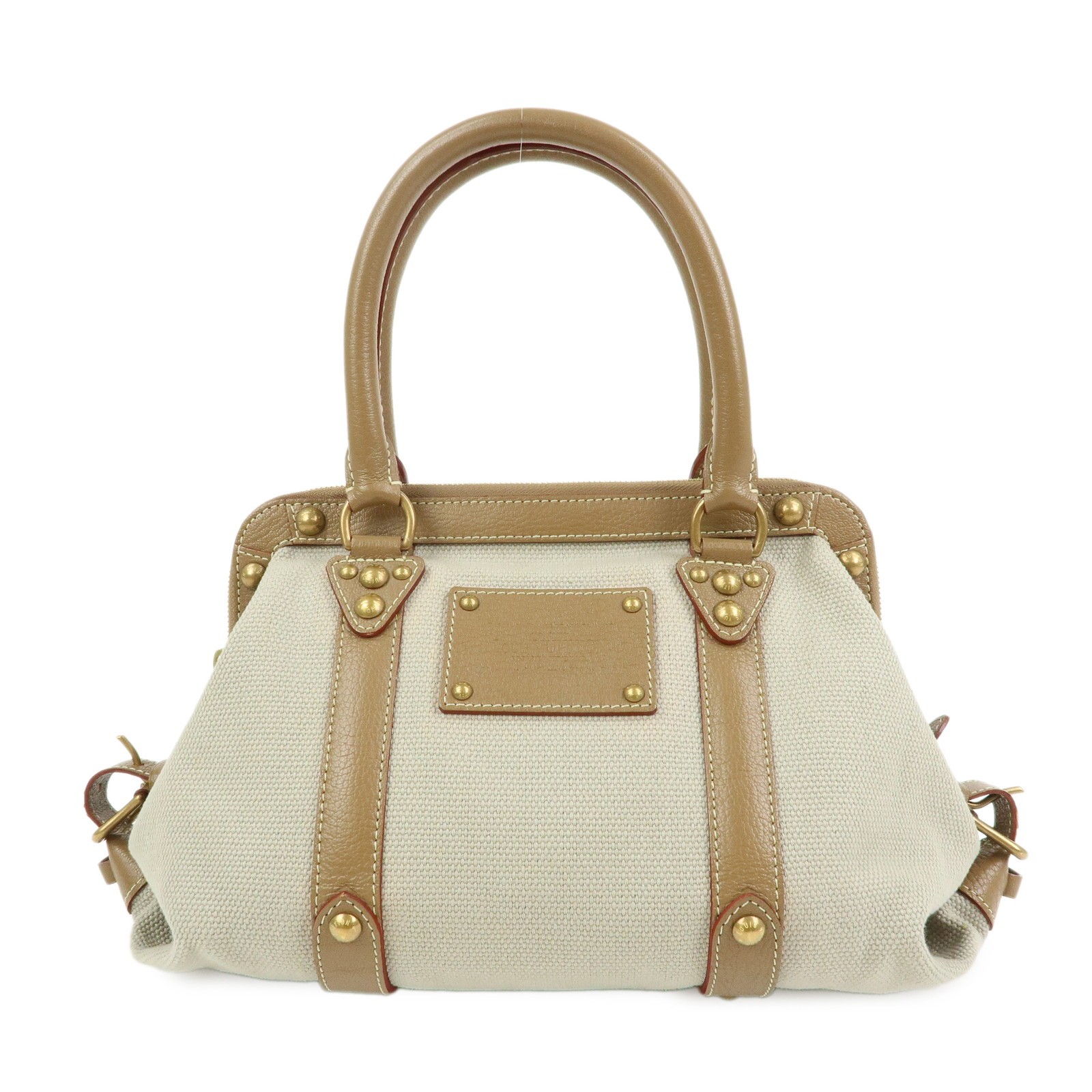 Louis Vuitton Toile Trianon Sac de Nuit MM Canvas Hand Bag M48826 Auth Used F/S