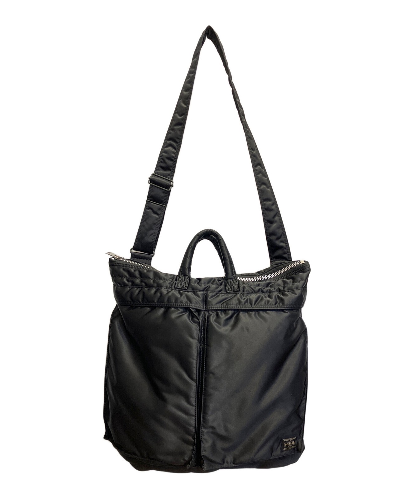 PORTER TANKER HELMET BAG 622-19554 Black #TFB4427