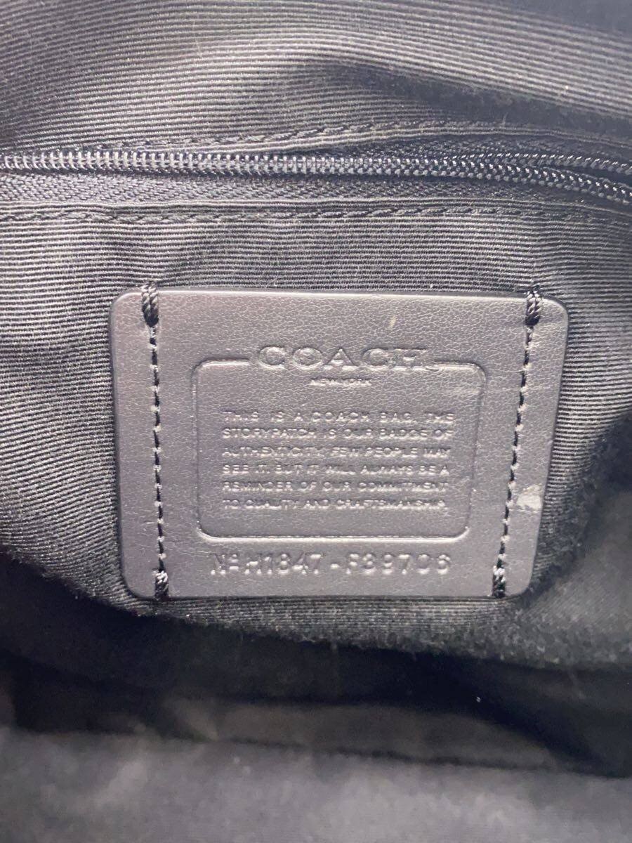 COACH 2WAY Hand Leather NVY Solid F39706
