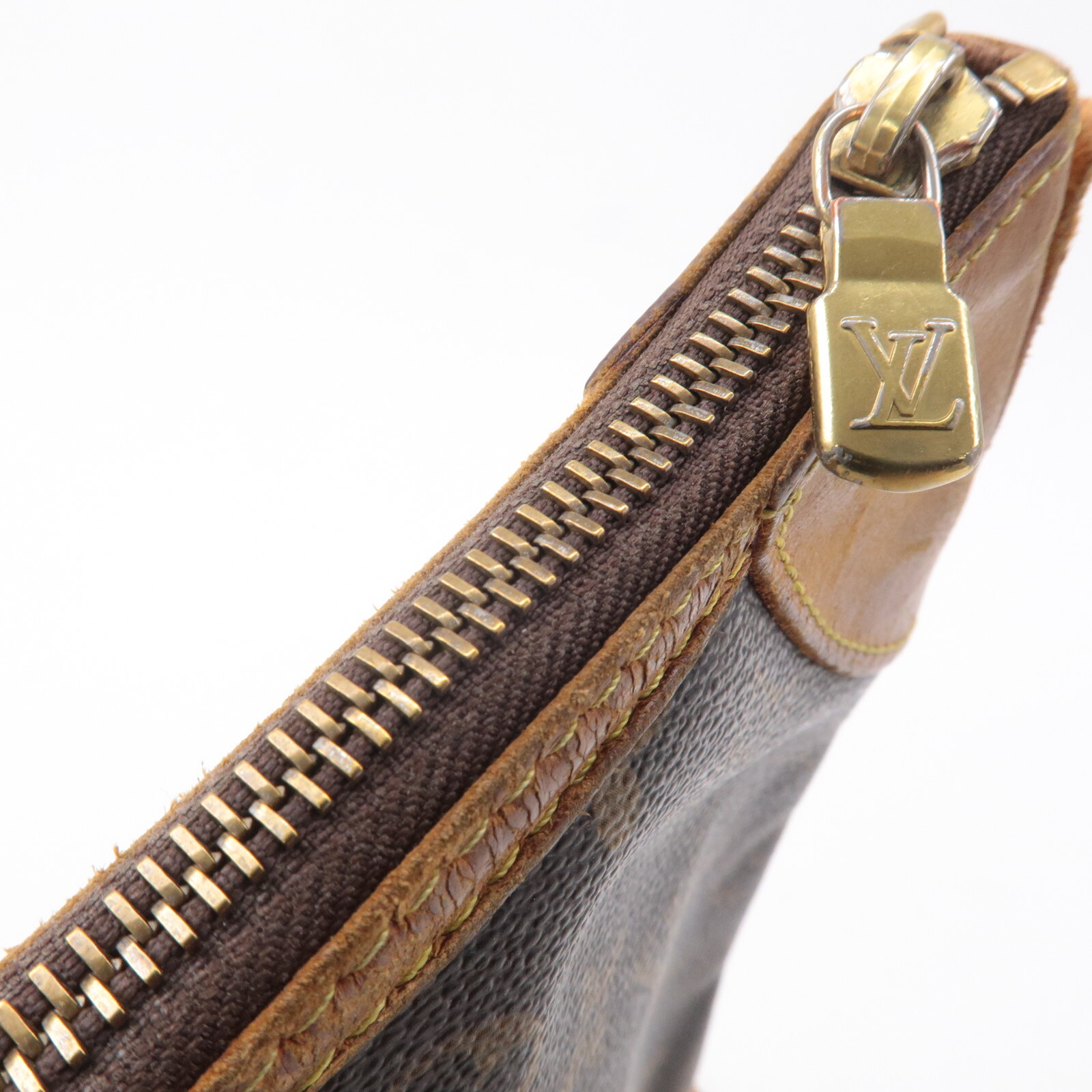 Louis Vuitton Monogram Odeon PM Shoulder Bag Brown M56390 Auth Used